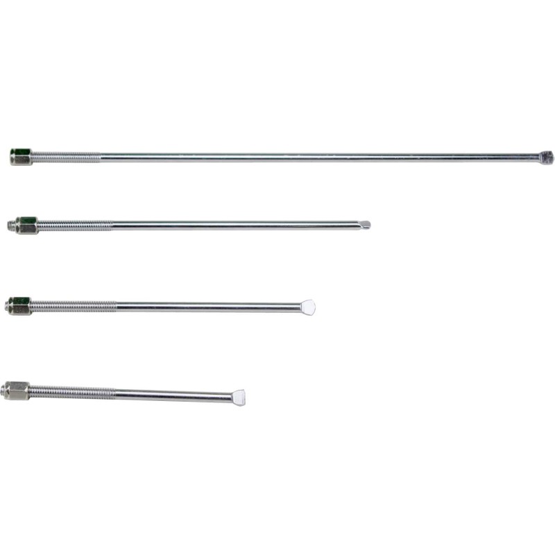 Tirant de 1/4" x 31,5cm - chromé avec écrou chromé